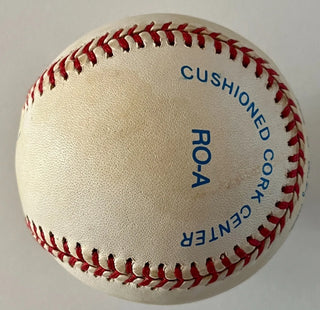 President George H.W. Bush signed baseball