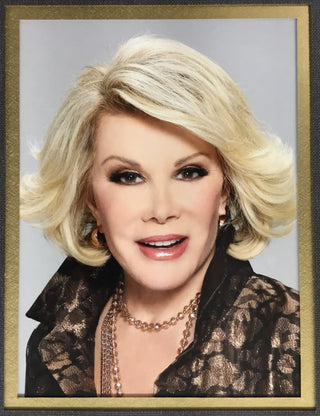 Joan Rivers-The Tonight Show signed cut