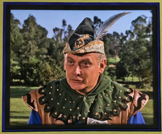 Art Carney-The Archer signed cut