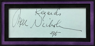 Jack Nicholson The Joker Batman Signed Display