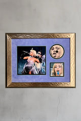 Camilla Cabella signed CD display