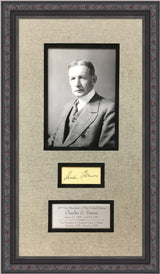 Charles Dawes Vice President to Calvin Coolidge Cut Signature