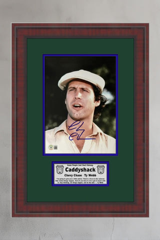 Chevy Chase Caddyshack Signed 8x10 Photo