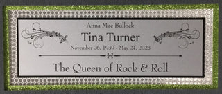 Tina Turner Signed Cut