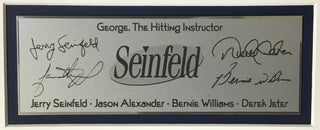 Seinfeld New York Yankees Laser Engraved Signature Series