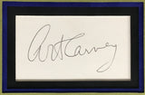 Art Carney-The Archer signed cut