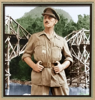 Alec Guinness Signed The Bridge On The River Kwai Display