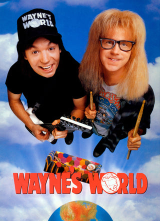 Dana Carvey Signed Self-Portrait Art Waynes World