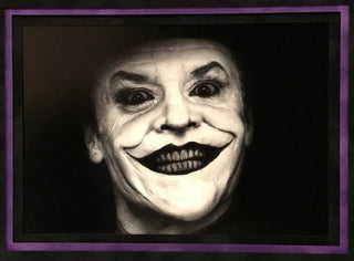 Jack Nicholson The Joker Batman Signed Display