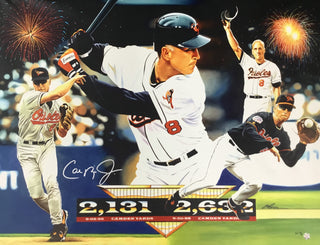 Cal Ripken Jr. Baltimore Orioles Signed L/ED Giclee on Canvas