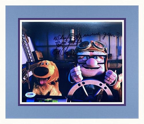 Ed Asner Signed UP Photo