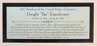 Dwight D. Eisenhower signed letter-Full Name