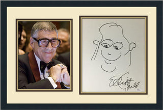 Elliot Gould Signed Self Portrait Oceans 11