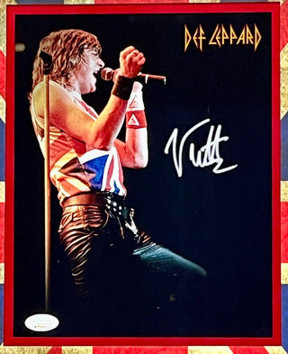 Joe Elliott-Def Leppard signed photo