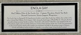 Enola Gay Crew cut signatures