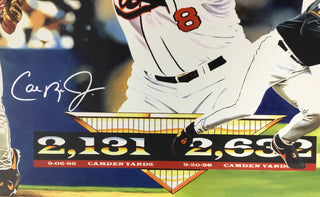 Cal Ripken Jr. Baltimore Orioles Signed L/ED Giclee on Canvas