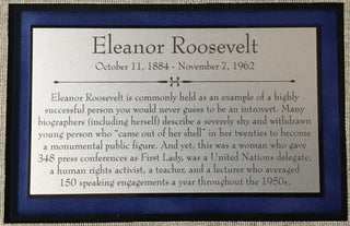 First Lady Eleanor Roosevelt Signed 1951 Letter