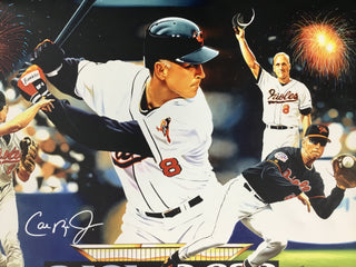 Cal Ripken Jr. Baltimore Orioles Signed L/ED Giclee on Canvas