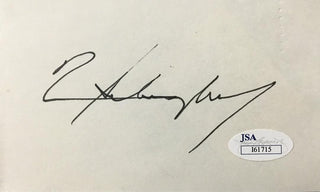 General Norman Schwarzkopf Cut Signature