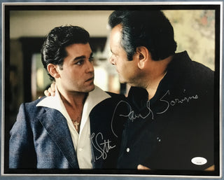 Ray Liotta & Paul Sorvino Signed Goodfellas 11x14 Photo