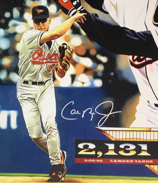 Cal Ripken Jr. Baltimore Orioles Signed L/ED Giclee on Canvas