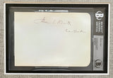 Abram S.Hewitt-Inventor of NYC Subway signed cut