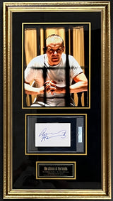 Anthony Hopkins-Hannibal Lecter signed cut