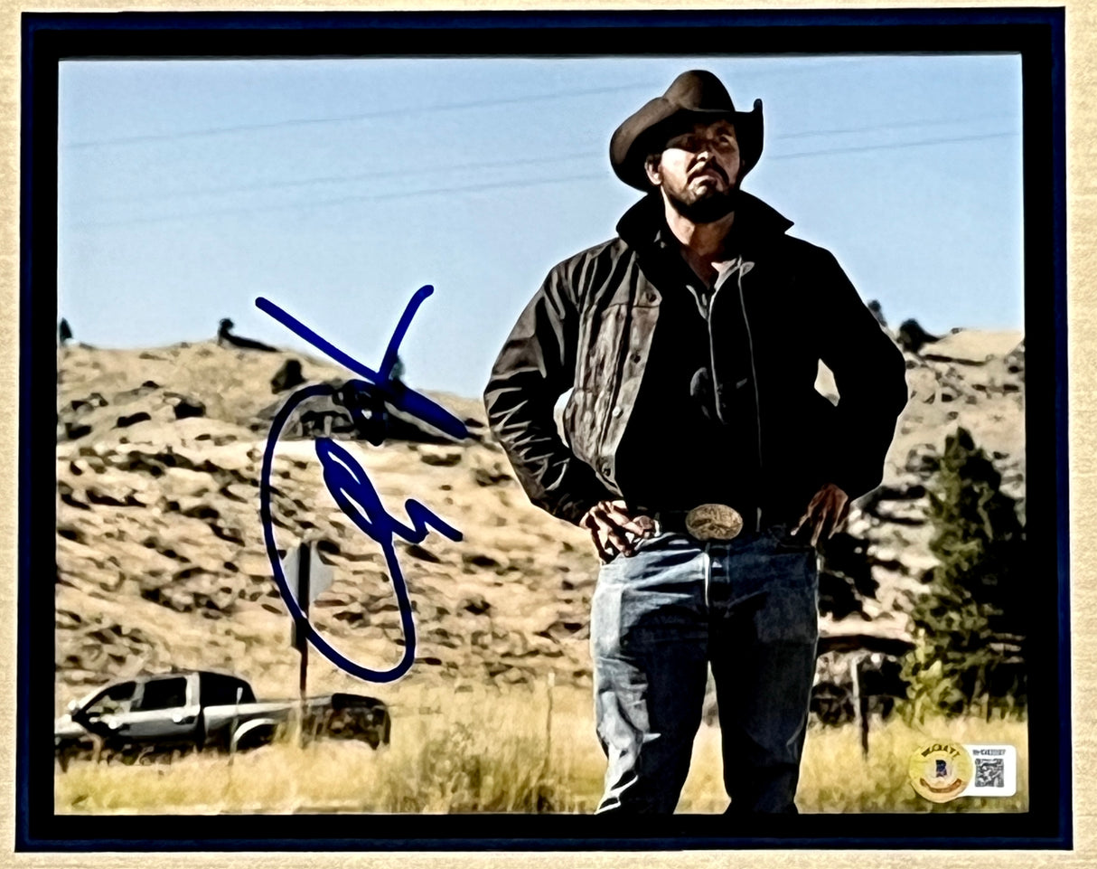 Cole Hauser-Yellowstone signed photo