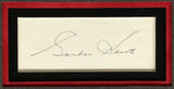 Gordie Howe signed cut