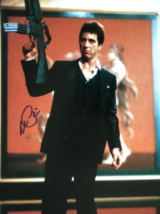 Al Pacino Scarface Autographed Photo II Tony Montana