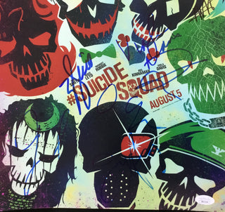 Suicide Squad Cast Signed Autographed Photo