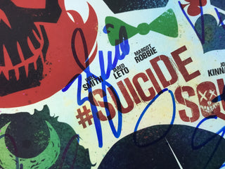 Suicide Squad Cast Signed Autographed Photo