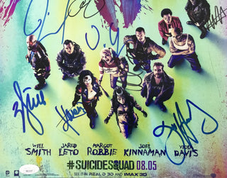 Suicide Squad Cast Signed Autographed Photo