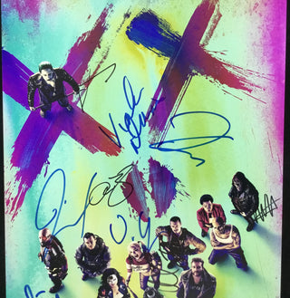 Suicide Squad Cast Signed Autographed Photo