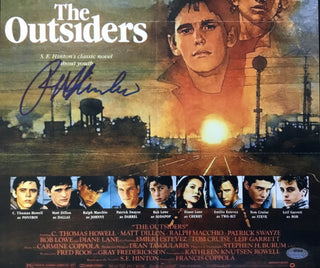 The Outsiders C. Thomas Howell Ralph Macchio Autographed Photo