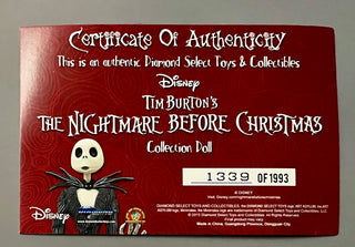 Chris Sarandon-Jack Skellington-Nightmare Before Xmas signed action figure