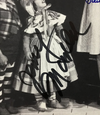 Wizard of OZ Signed by 4 Munchkins