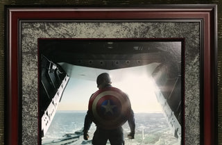 MARVEL Captain America Chris Evans Signed Photograph