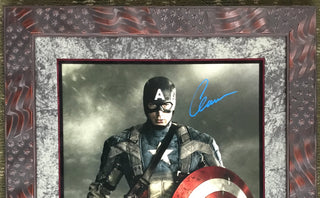 MARVEL Captain America Chris Evans Signed Photograph