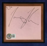 James Taylor Signed Cut