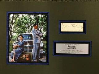 Jessica Tandy Signed Cut Driving Miss Daisy