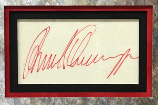 Arnold Schwarzenegger Signed Cut The Terminator I