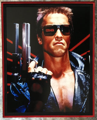 Arnold Schwarzenegger Signed Cut The Terminator I