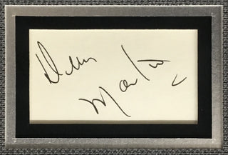 Dean Martin Signed Cut Las Vegas