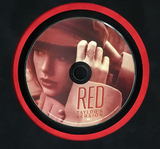 Taylor Swift 2012 Red Signed CD Display