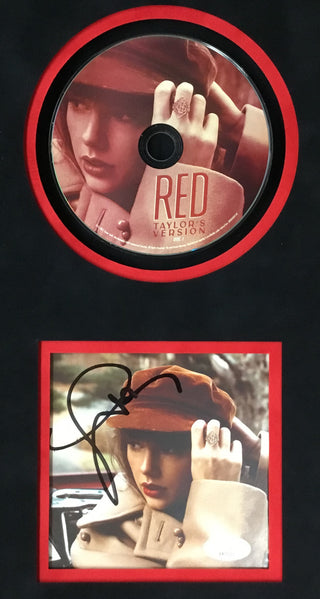 Taylor Swift 2012 Red Signed CD Display