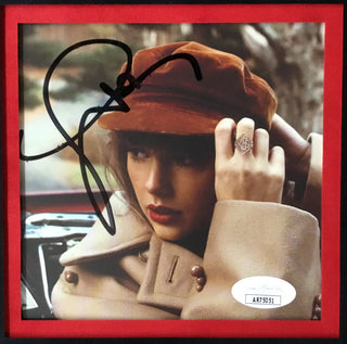 Taylor Swift 2012 Red Signed CD Display