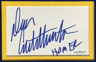 Dan Castellaneta-The Simpson's signed cut