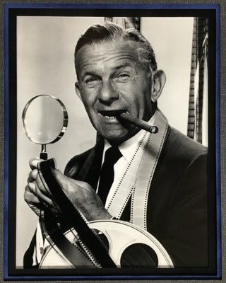 George Burns-Comedian signed cut