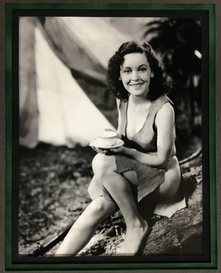 Maureen O'Sullivan-Tarzan signed cut